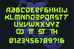 Megabeat - Retro Futurism Fonts