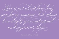 Mellintina Calligraphy