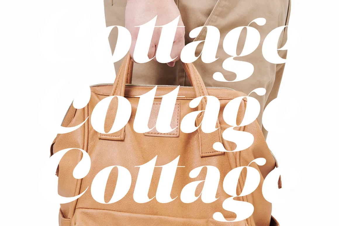 Melody Cottage Modern Bold Serif