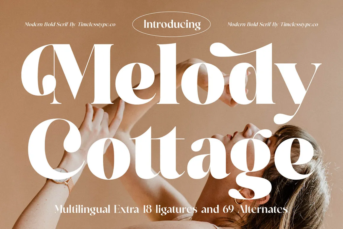 Melody Cottage Modern Bold Serif