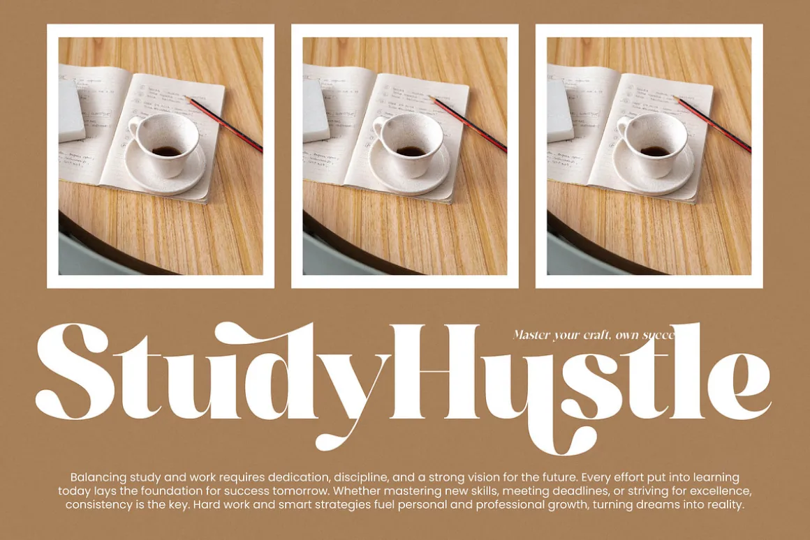 Melody Cottage Modern Bold Serif