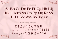 Melorane Luxury Branding Font