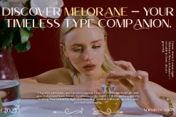 Melorane Luxury Branding Font