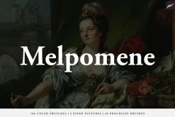 Melpomene's Procreate Kit