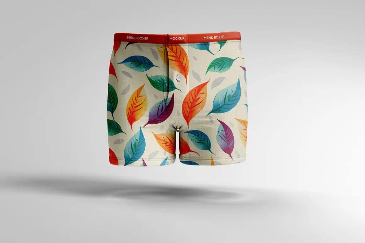 Men Boxer Mockup Design
