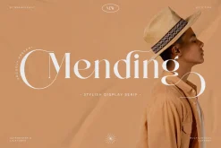 Mending – Stylish Display Serif Font