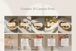 Menopause Instagram Posts Canva