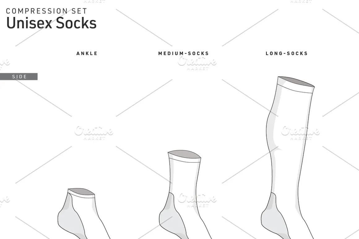 Men's Compression Vector Template