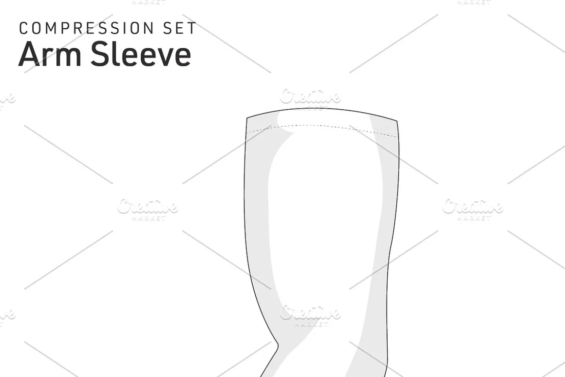 Men's Compression Vector Template