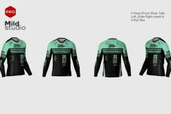Mens Trail Jersey Mockup