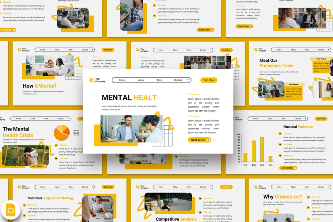 Mental Health - Google Slides
