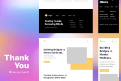 Mental Health Wireframe Vol. 08