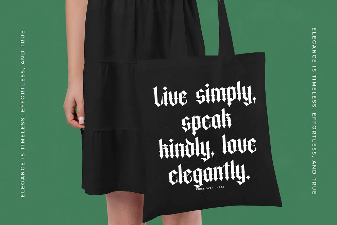 Merdlins Modern Blackletter Serif