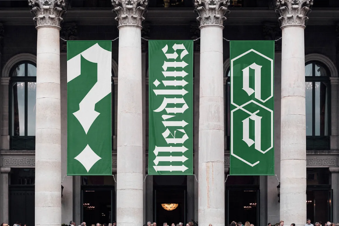 Merdlins Modern Blackletter Serif