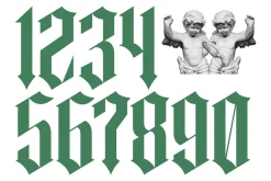 Merdlins Modern Blackletter Serif