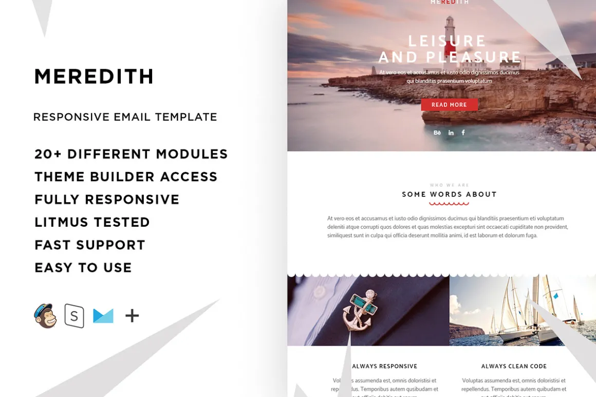 Meredith – Responsive Email template