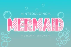 Mermaid - Cartoon Font Types