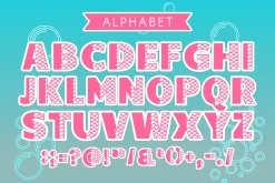 Mermaid - Cartoon Font Types