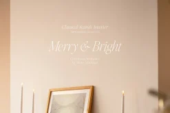 MERRY & BRIGHT Christmas Mockups