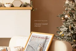 MERRY & BRIGHT Christmas Mockups