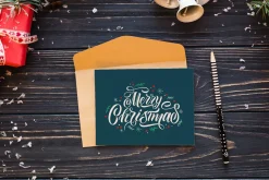 Merry Christmas Logo Template