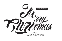 Merry Christmas Logo Template