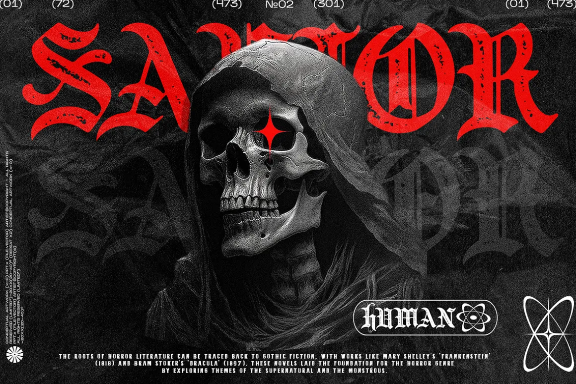 MERS Metal Gothic Acidgraphix
