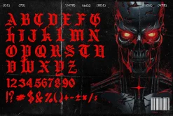 MERS Metal Gothic Acidgraphix