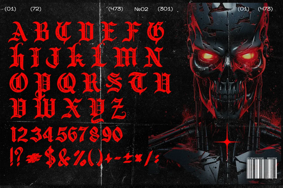 MERS Metal Gothic Acidgraphix