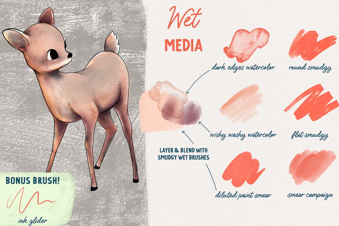 Mess Makers: Mixed Media Brushes