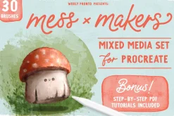 Mess Makers: Mixed Media Brushes