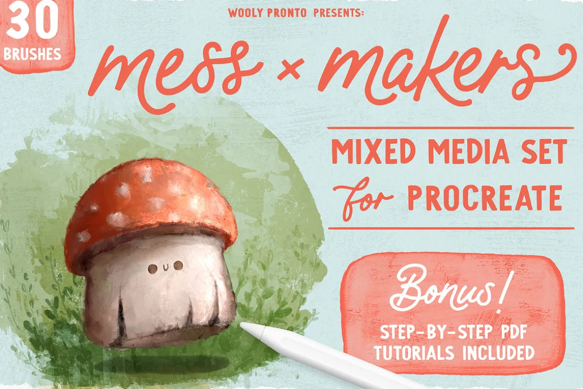 Mess Makers: Mixed Media Brushes