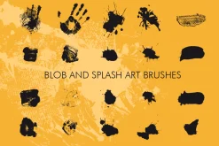 60 Messy Illustrator Brushes