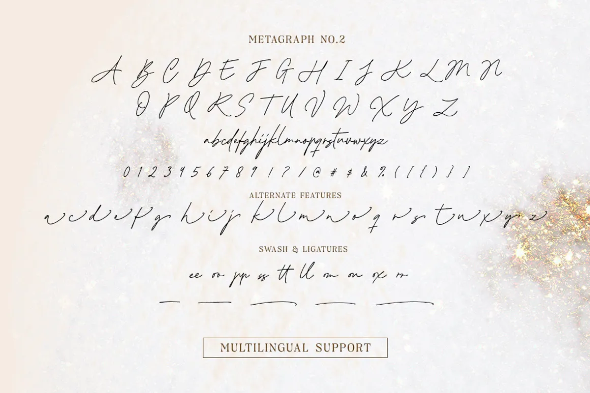 Metagraph Signature Script (3 Fonts)