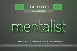 Metal Editable Text Effects