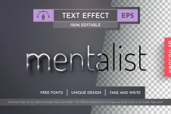 Metal Editable Text Effects