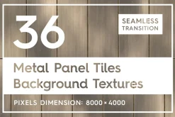 36 Metal Panel Tiles Backgrounds