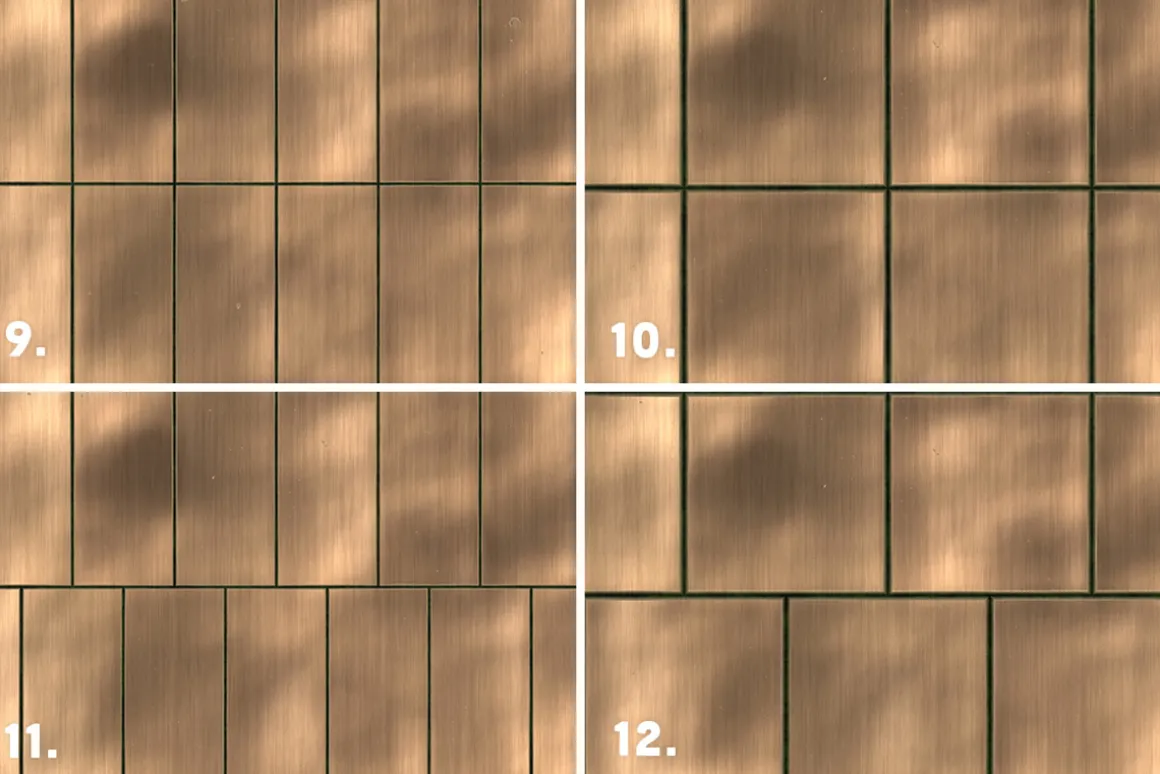 36 Metal Panel Tiles Backgrounds
