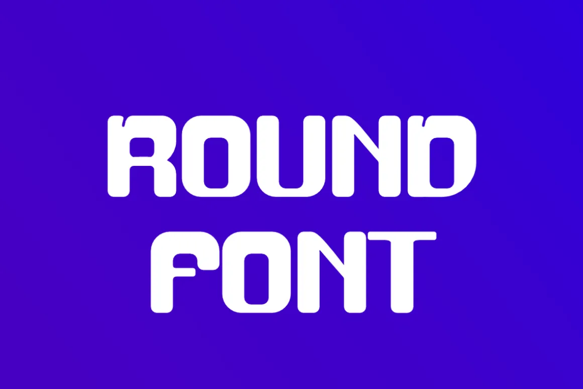 Mevjow - Round Font