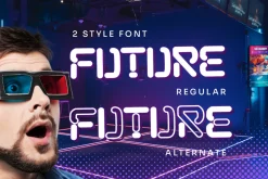 Mexaronzy Modern Future - Font