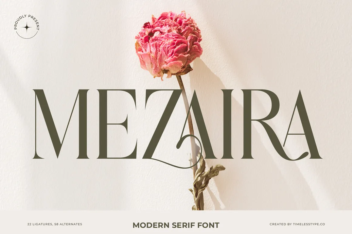 Mezaira Modern Serif Font