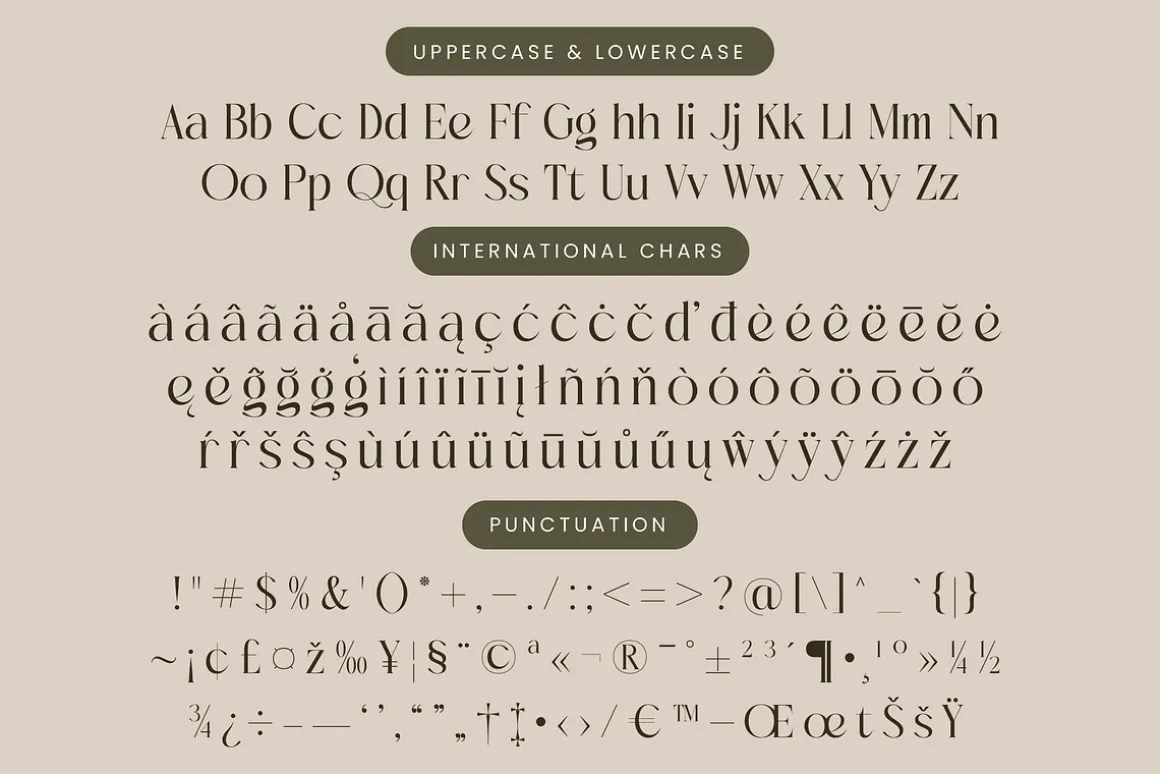 Mezaira Modern Serif Font