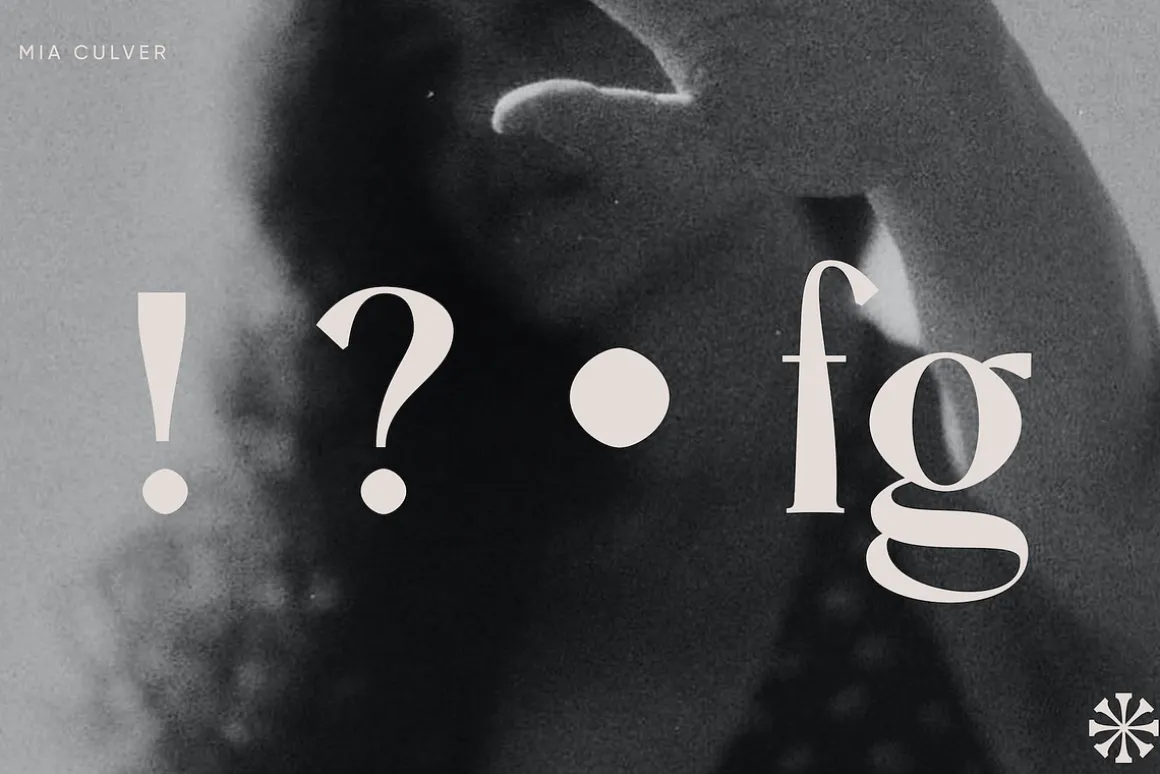 Mia Culver – Cool Display Serif