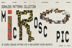 Microscopic Seamless Patterns
