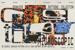 Microscopic Seamless Patterns