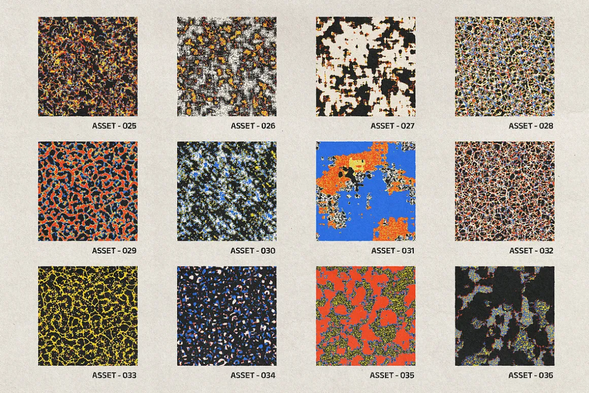 Microscopic Seamless Patterns