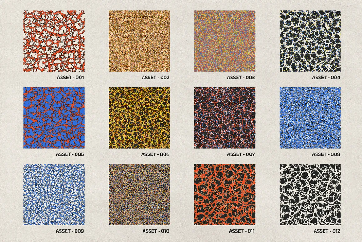 Microscopic Seamless Patterns