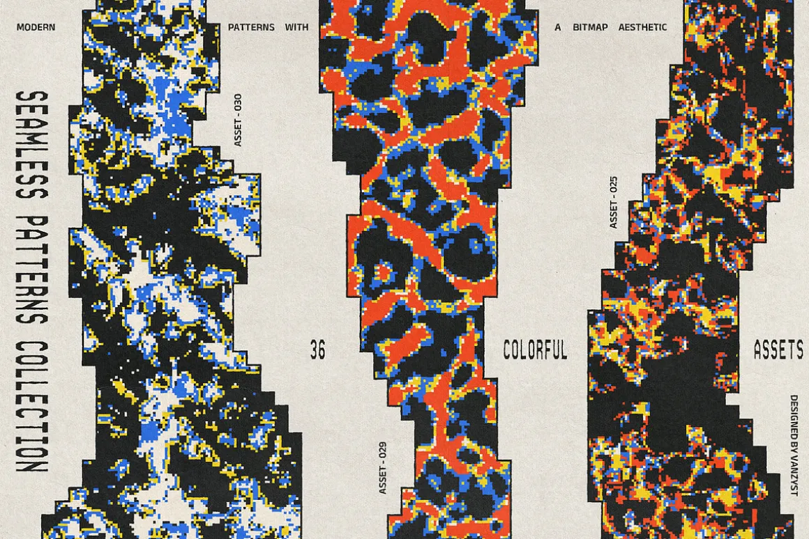 Microscopic Seamless Patterns