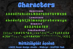 Midbrys - Graffiti Font