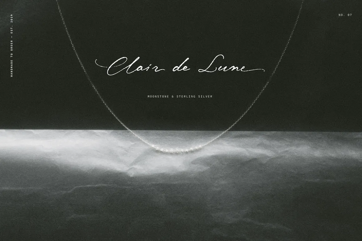 Midnight Symphony // Script font